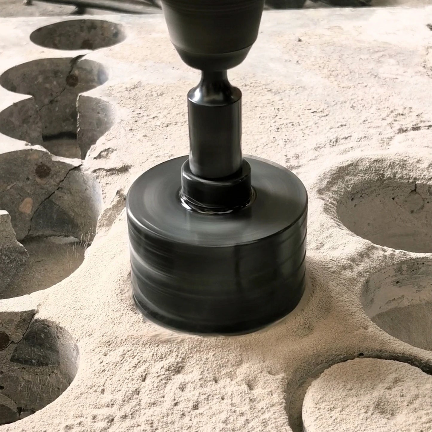 Dry Diamond Core Drill Bit Hole Saw with SDS Plus Adapter