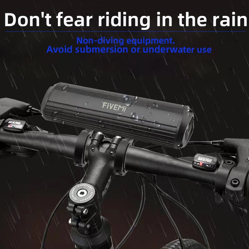 Fivemi Bicycle Light Front High Lumen Bike Lights 8000mAh Power Bank