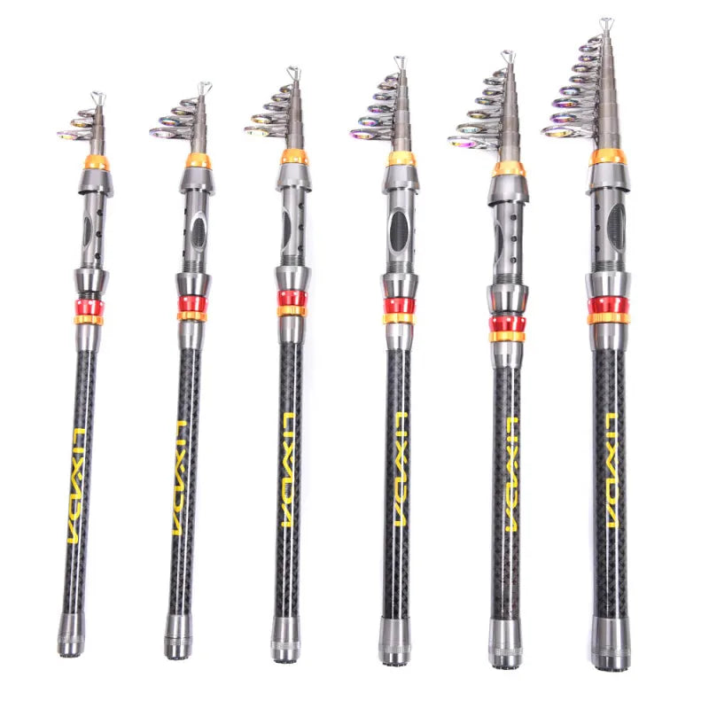 Lixada Telescopic Fishing Rod and Reel Combo