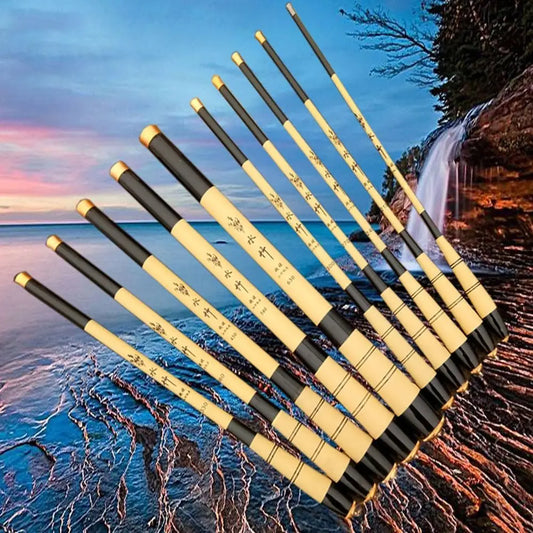 Ultralight Telescopic Fishing Rod Carbon Fiber Stream