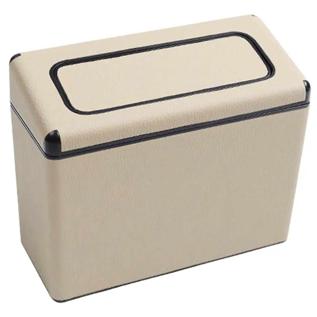 Car Trash Can with Lid Large Capacity Car Accessories Trash