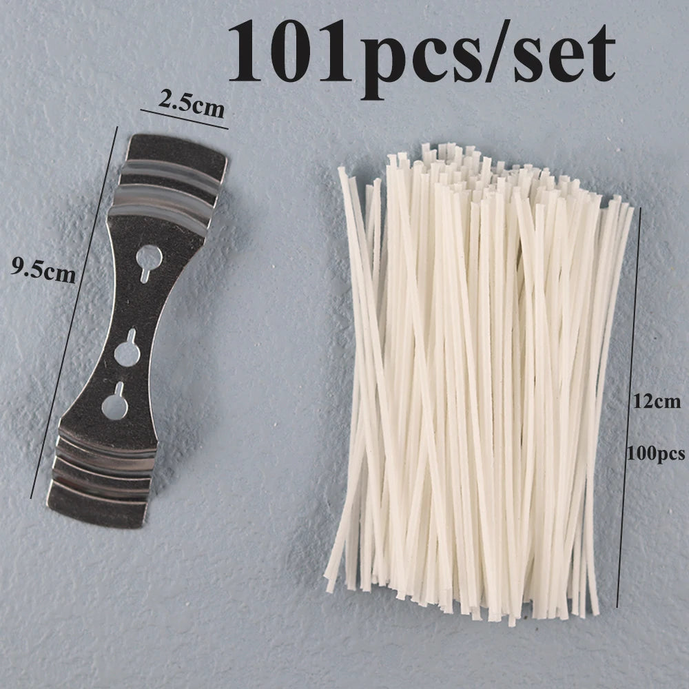 Smokeless Candle Wicks 2.6-20cm Pre-Waxed