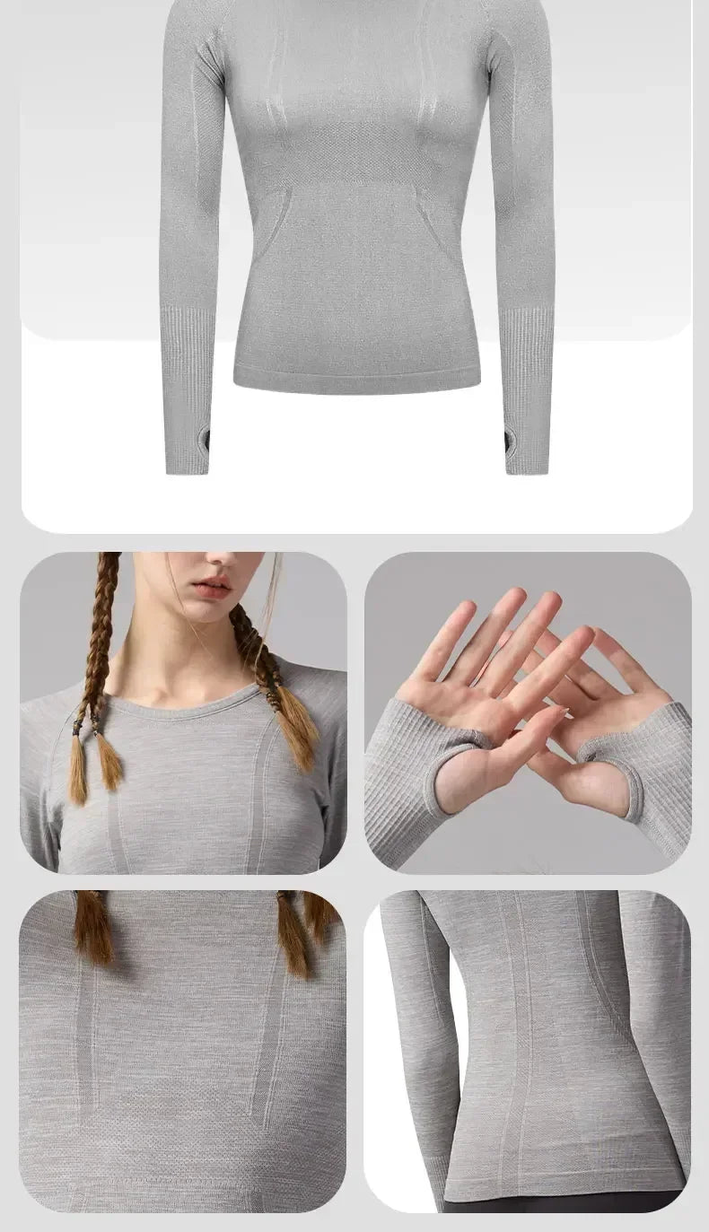 New Sports Long Sleeve Top for Men and Women