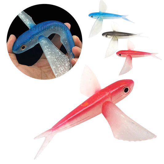 Fishing Lure Bait Sea Fishing Big Fish Flying Fish Soft Bait