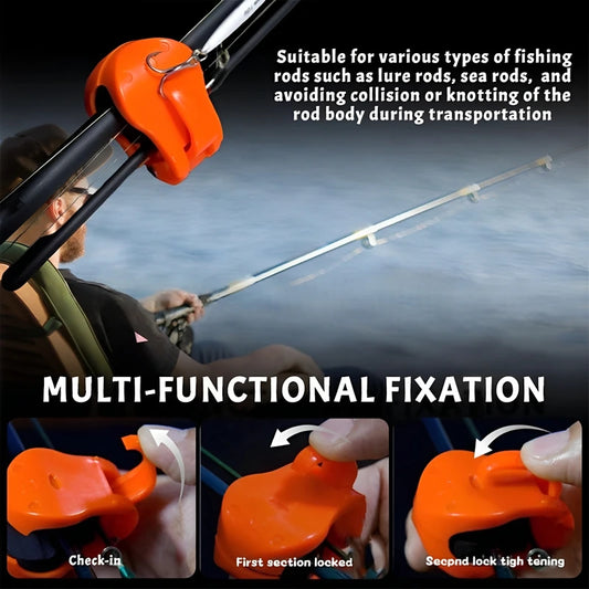 Fishing Rod Fixed Ball Rods Stopper Compact