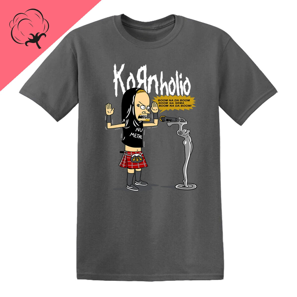 New Kornholio Fun Men's and Women's T-shirts Party Jokes Gift