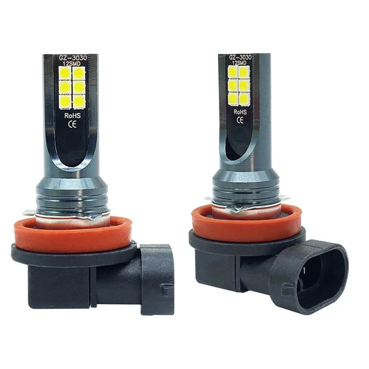 2Pcs 9005 9006 LED Headlight H11 H8 H9 H10 H1 H3