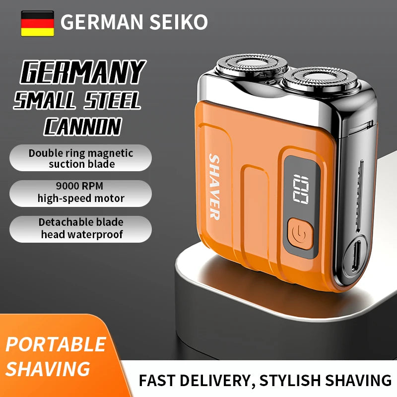 Smart shaver, electric razor, double head, full body