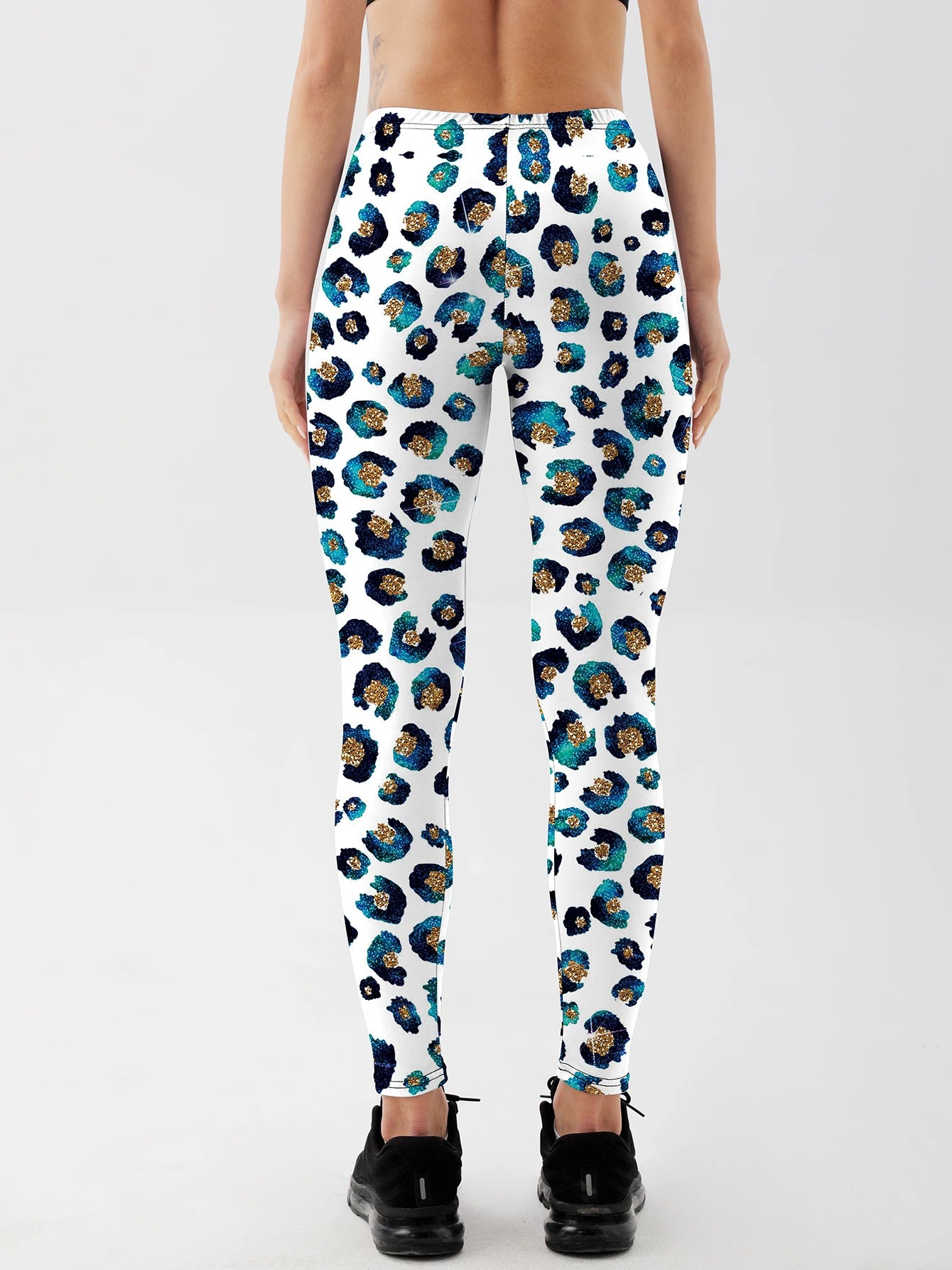 Women Leopard Printed Leggings For Fitness