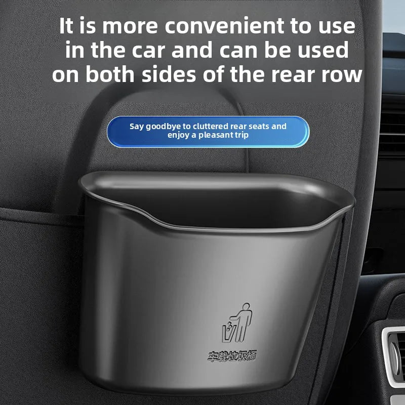 Car trash can, door hanging storage bucket, multi-functional front car umbrella