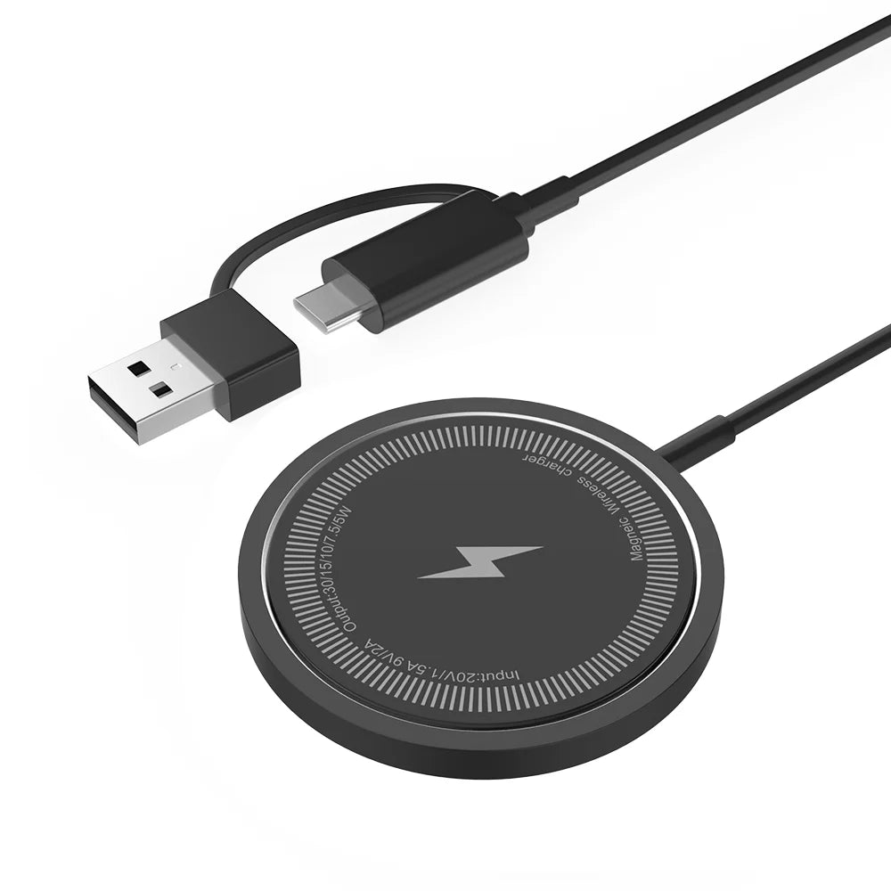 Magnetic 30W Wireless Charger Fast Charging Pad