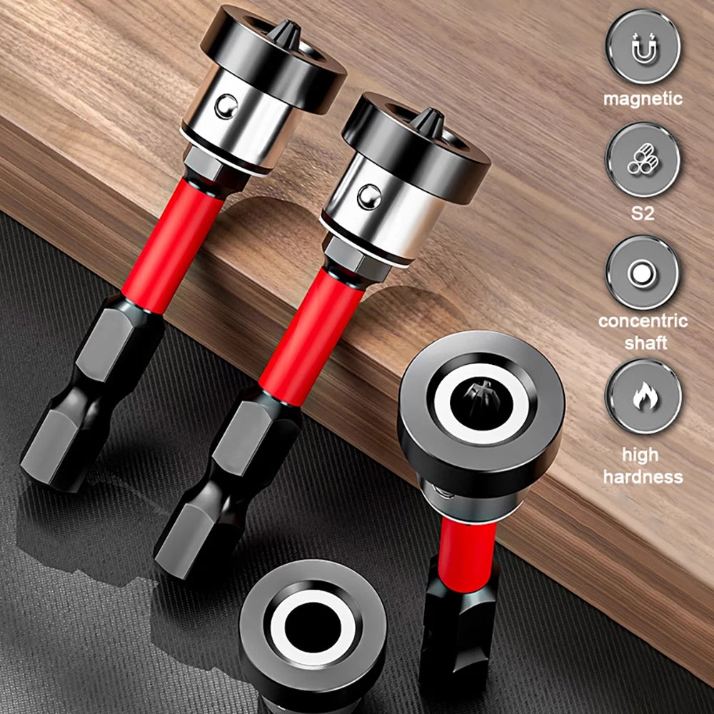 5pcs Positioning Screwdriver Bits Drywall Screw Bits 50mm