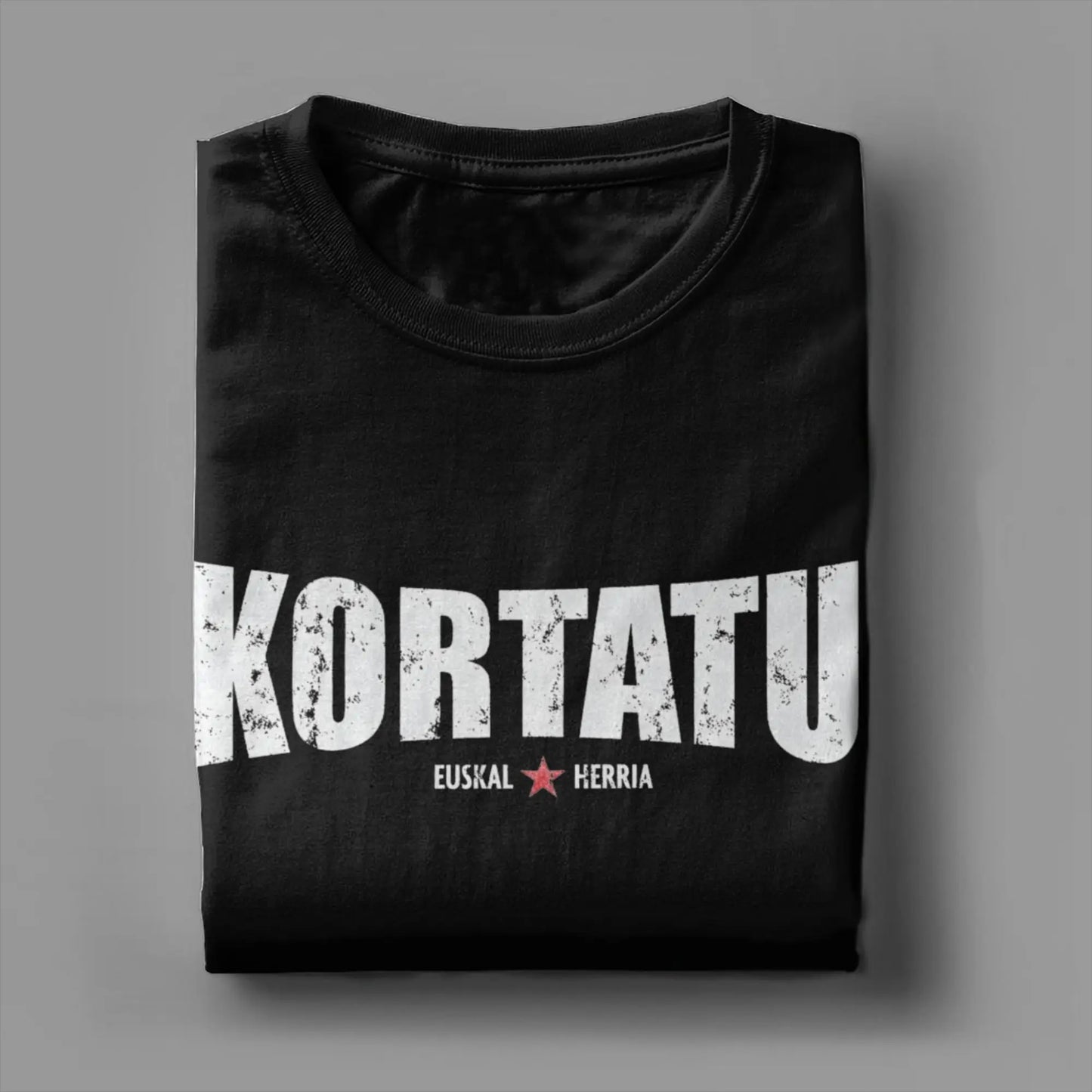 Kortatu Music T-Shirts Men  Funny Cotton Tees Round Neck