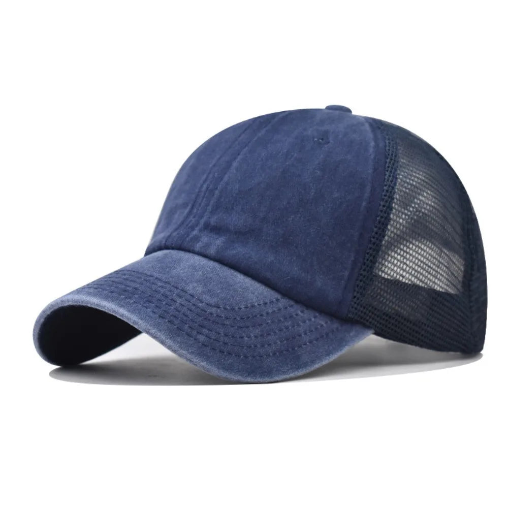 UV Protection Sport Hat Washed Cotton Baseball Cap