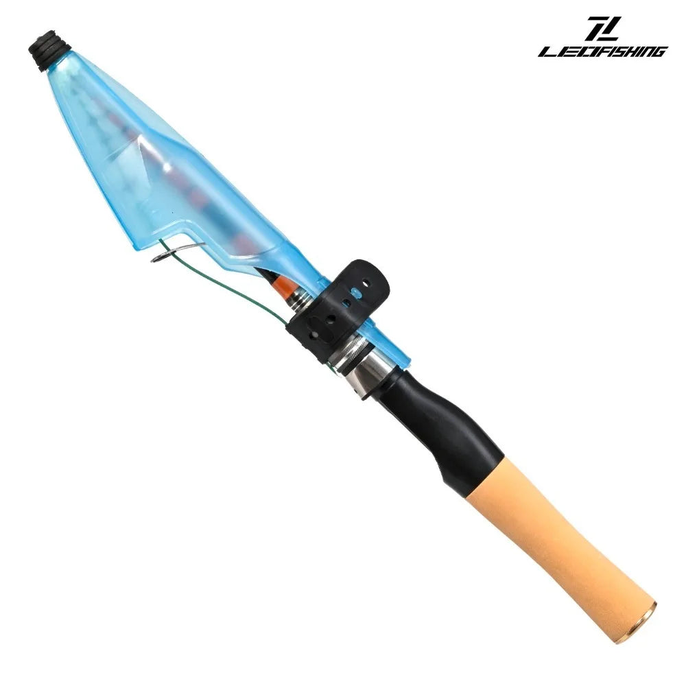 New Casting Telescopic fishing rod Spinning 150cm Portable Fishing