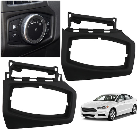 Dashboard Headlight Switch Button Frame Cover Trim Low&High