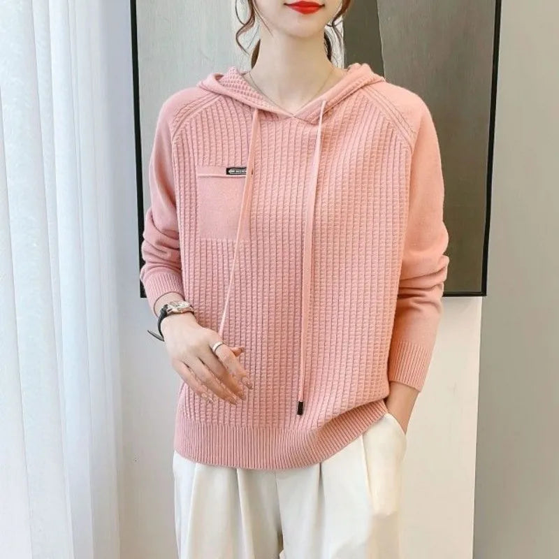 Hooded Hoodie For Women Pullovers