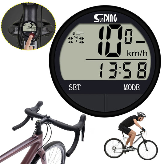 Bike Computer Bicycle Speedometer Cycling Odometer