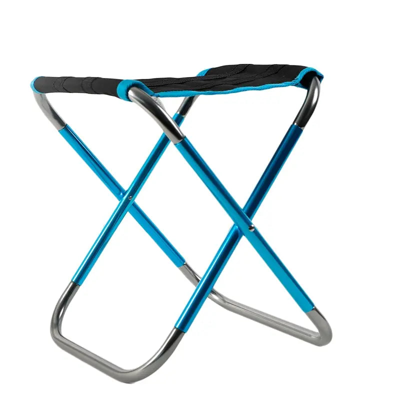 Outdoor Camping Chair Golden Aluminum Alloy Folding Chair