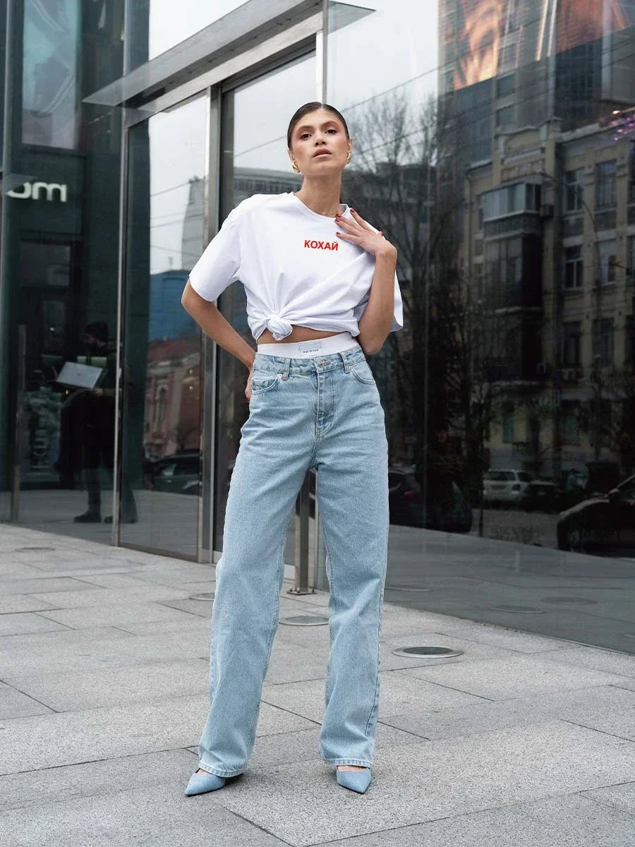 Кохай Women's T-Shirt Simple Design Summer Fashion
