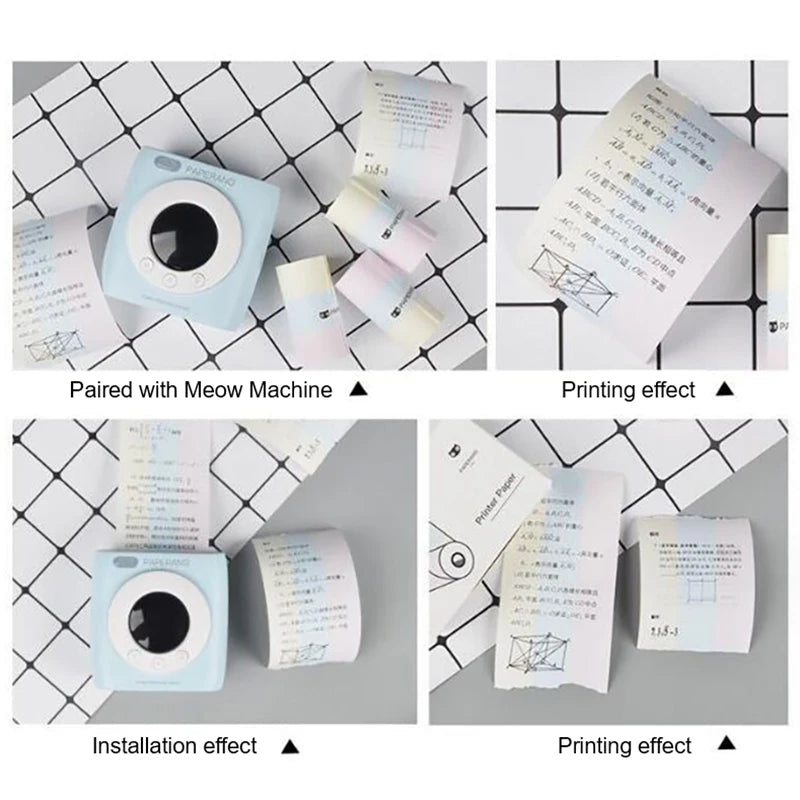 Mini Printer Paper Self-adhesive Thermal Papers