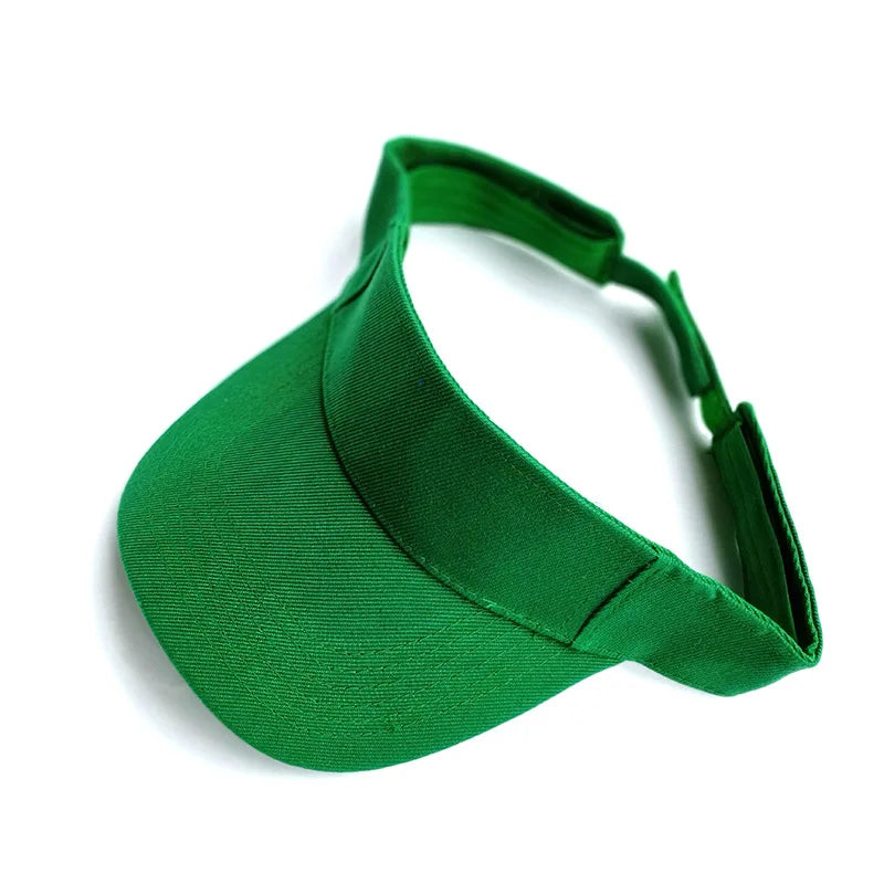 Sport Visor Hats Adjustable Empty Top Baseball Cap Sun