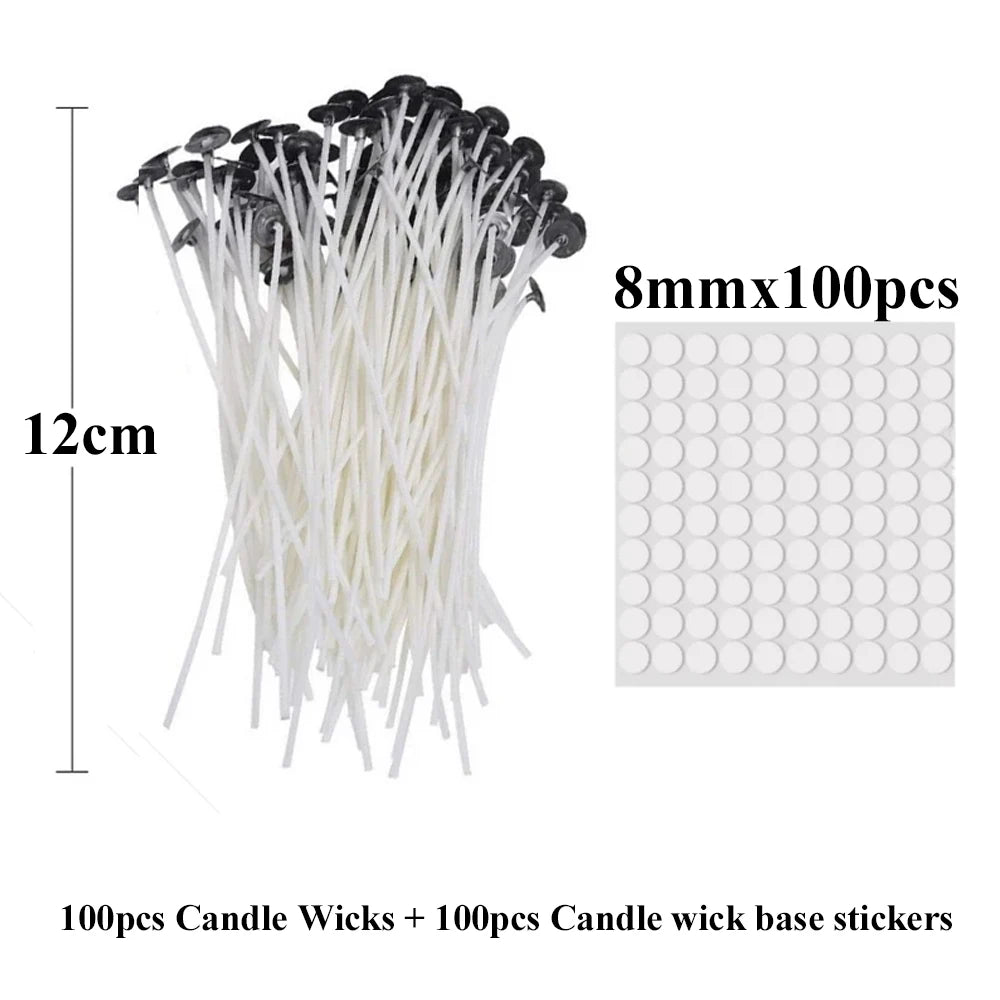 Smokeless Candle Wicks 2.6-20cm Pre-Waxed