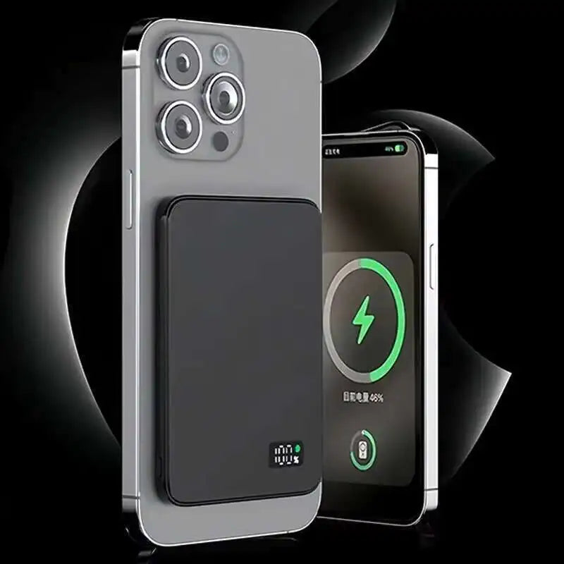 Xilecaly Ultra thin Alloy Powerbank Magnetic Power Bank