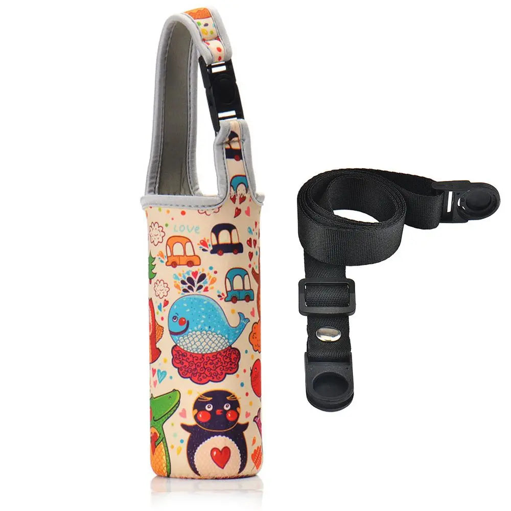 1Pcs Sport Water Bottle Cover Case with Shoulder