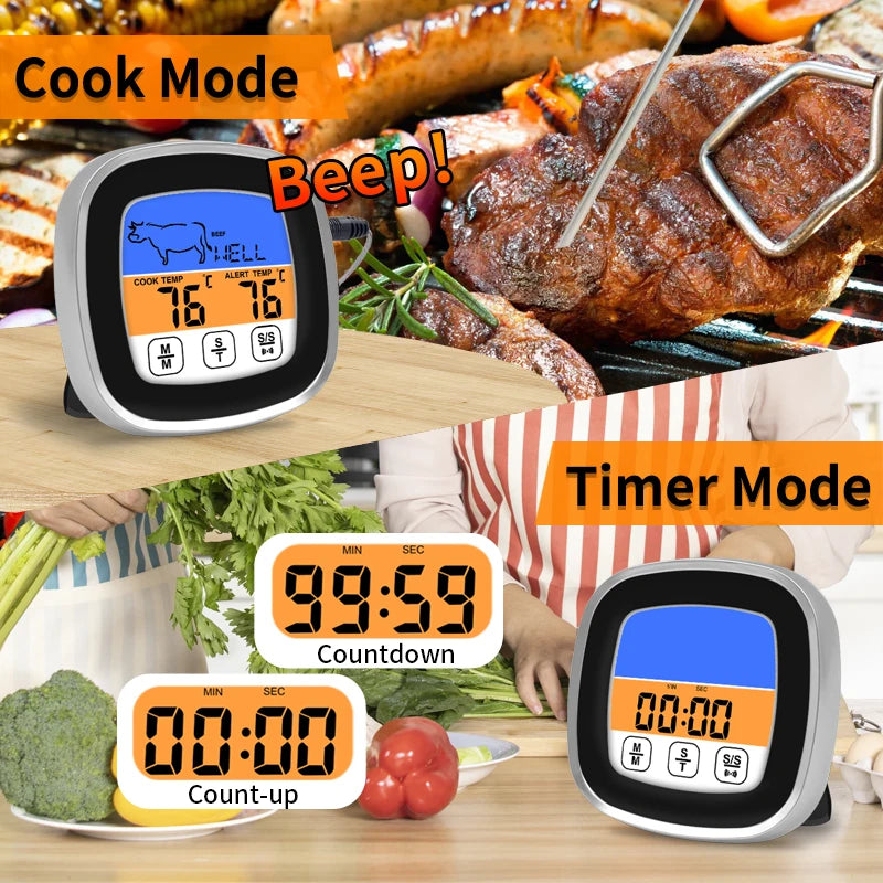 Digitale thermometer voor in de keuken,