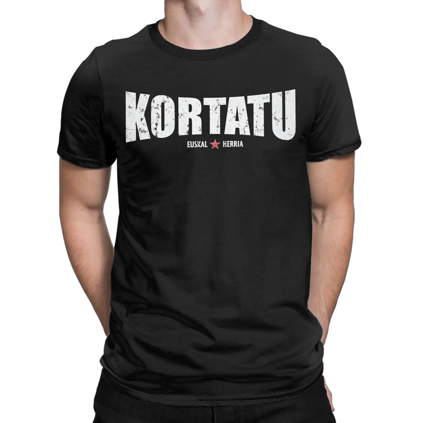 Kortatu Music T-Shirts Men  Funny Cotton Tees Round Neck