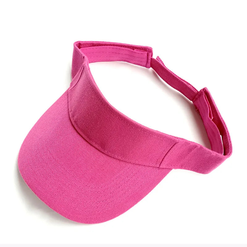 Sport Visor Hats Adjustable Empty Top Baseball Cap Sun