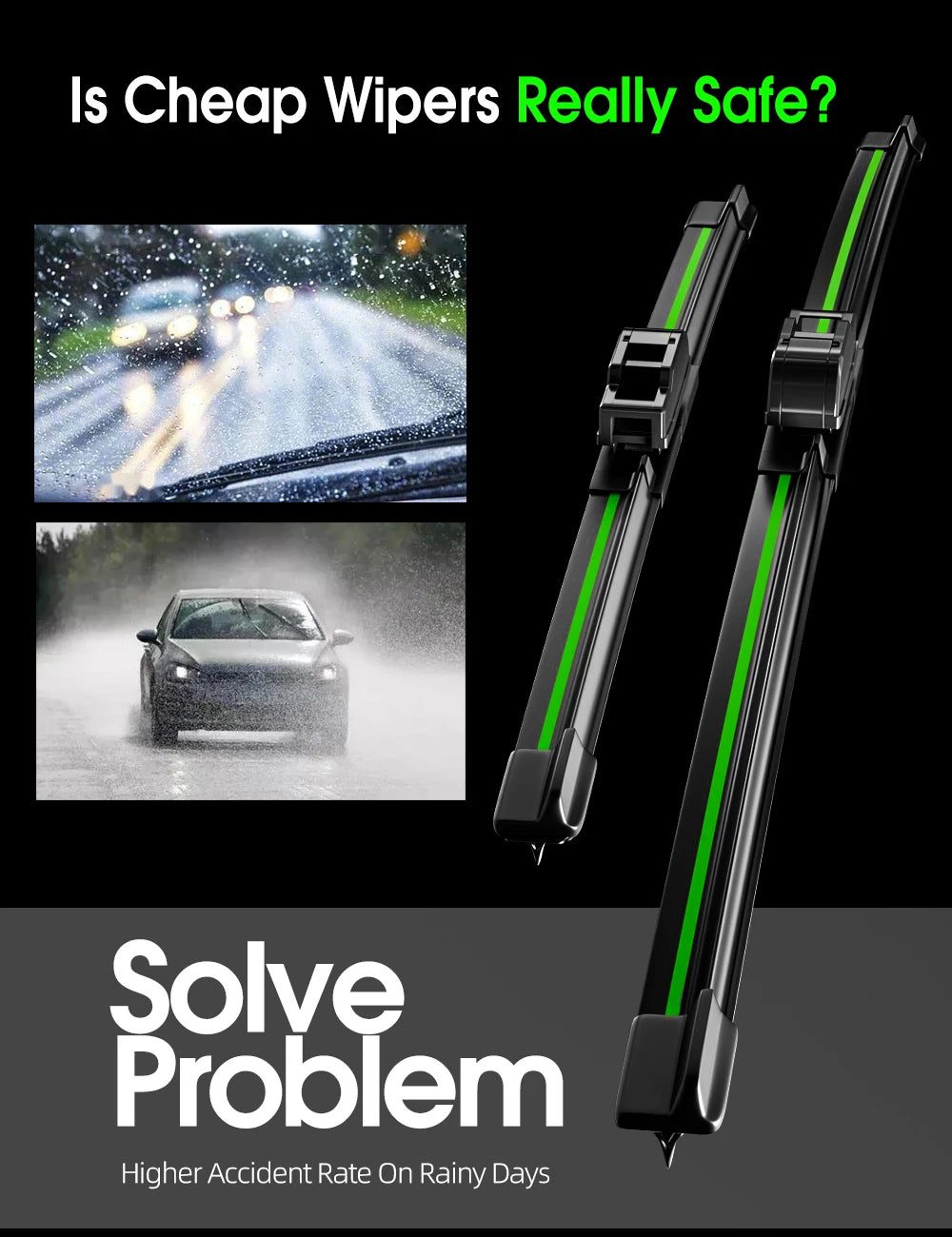 Voor Smart ForTwo 450 451 453 1998-2019 2 stuks voorruitwisserbladen