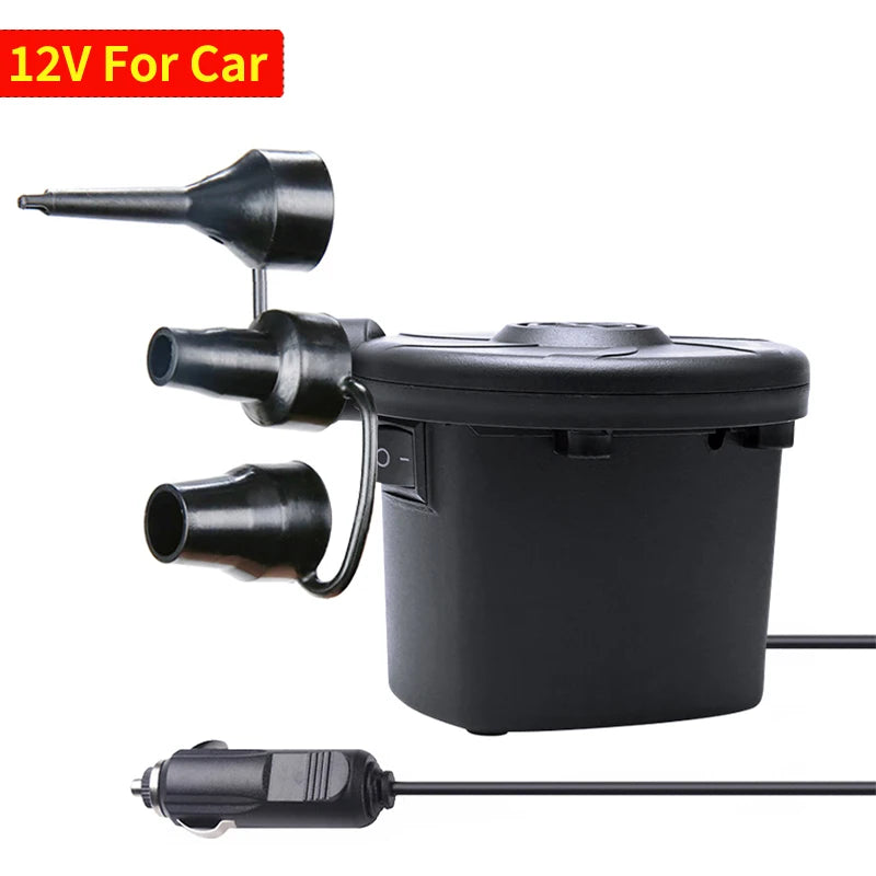 Electric Inflatable Pump 220V/12V Quick Air Filling
