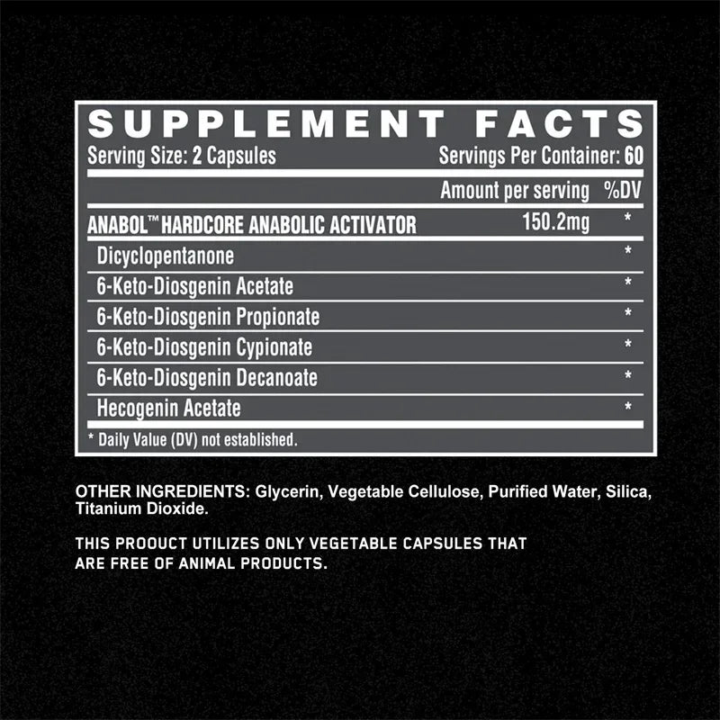 Anabol Hardcore Supplement -