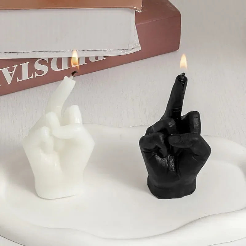 Creative Candles Middle Finger Shaped
