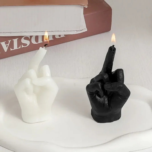 Creative Candles Middle Finger Shaped