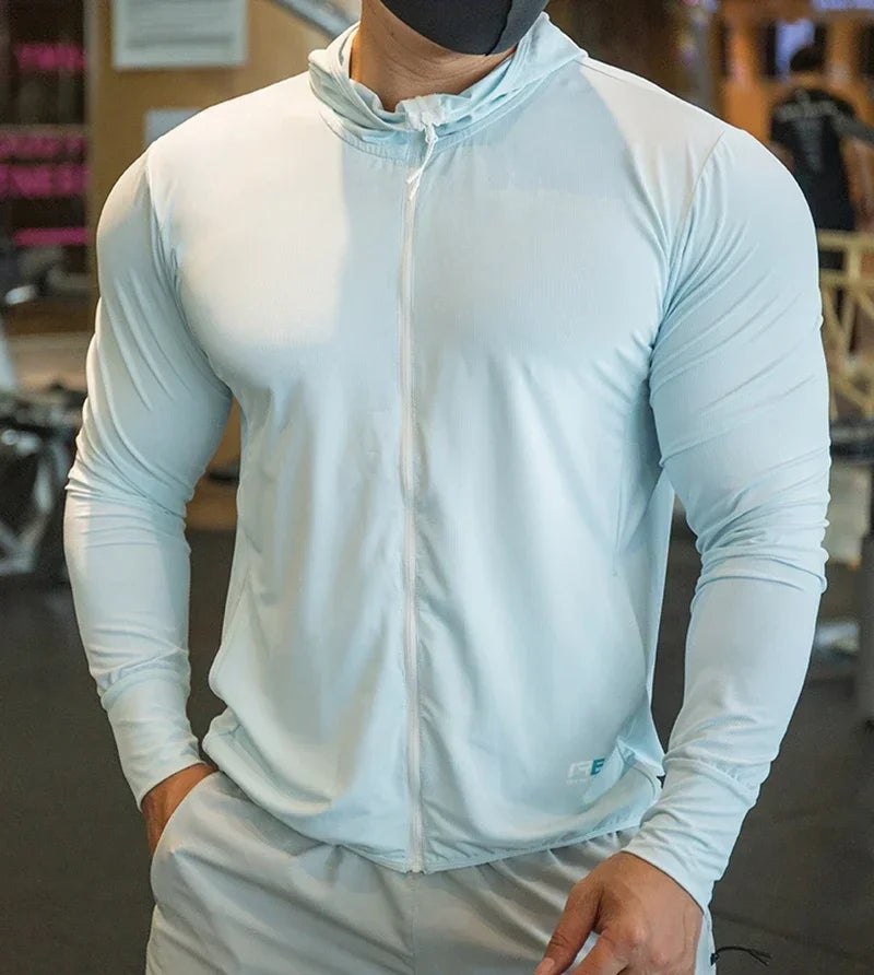 Outdoor sun protection clothing men's