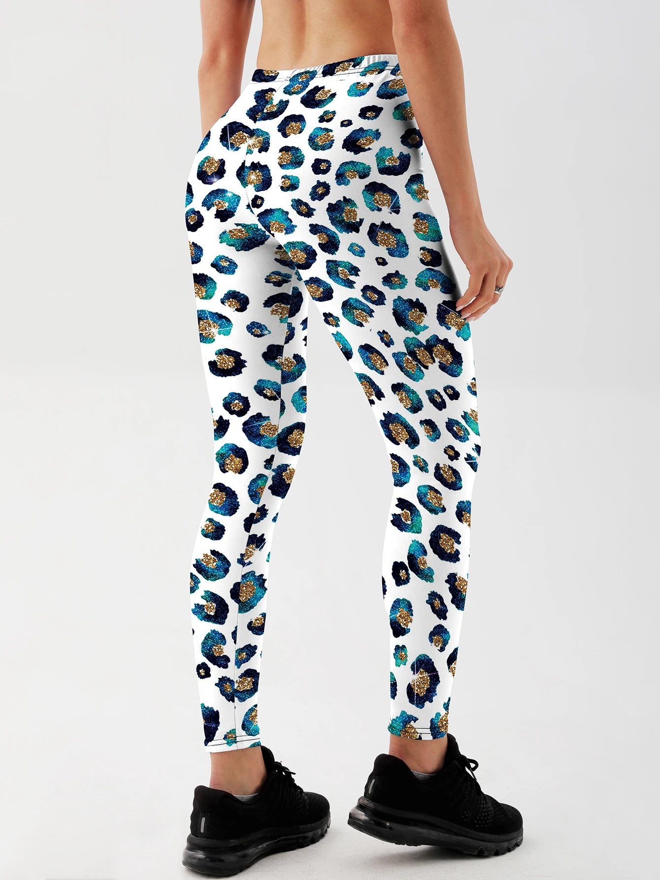 Women Leopard Printed Leggings For Fitness