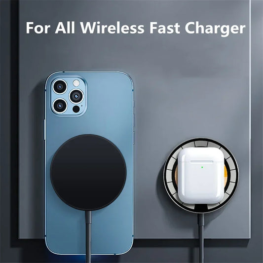 100W Magnetic Wireless Charger Pad For iPhone 15 14 13 Pro Max Airpods PD Fast Charging Macsafe Portable Station Phone Chargers