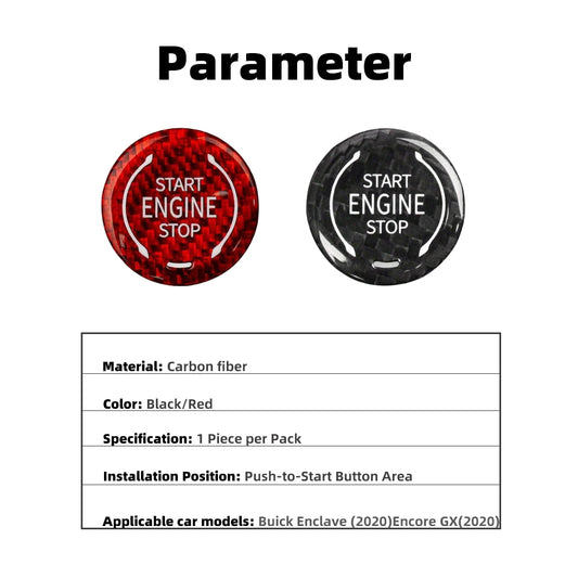 For Buick Enclave Encore GX Car Interior Engine Start Stop