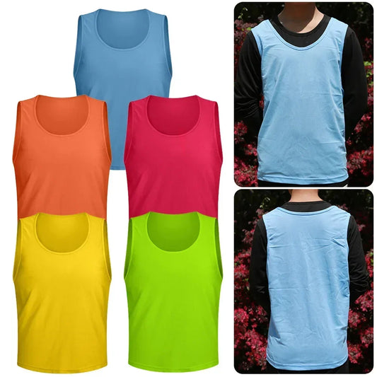 SPORTFUNSF Football Vest Jersey Aldult Team Sports