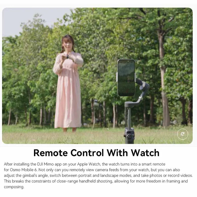 DJI Osmo Mobile 6 OM 6 Handheld Gimbal 3-Axis Stabilization