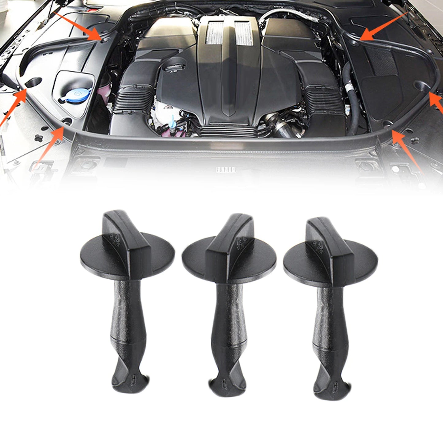3x Spiral Spring Gasket For Mercedes S-class