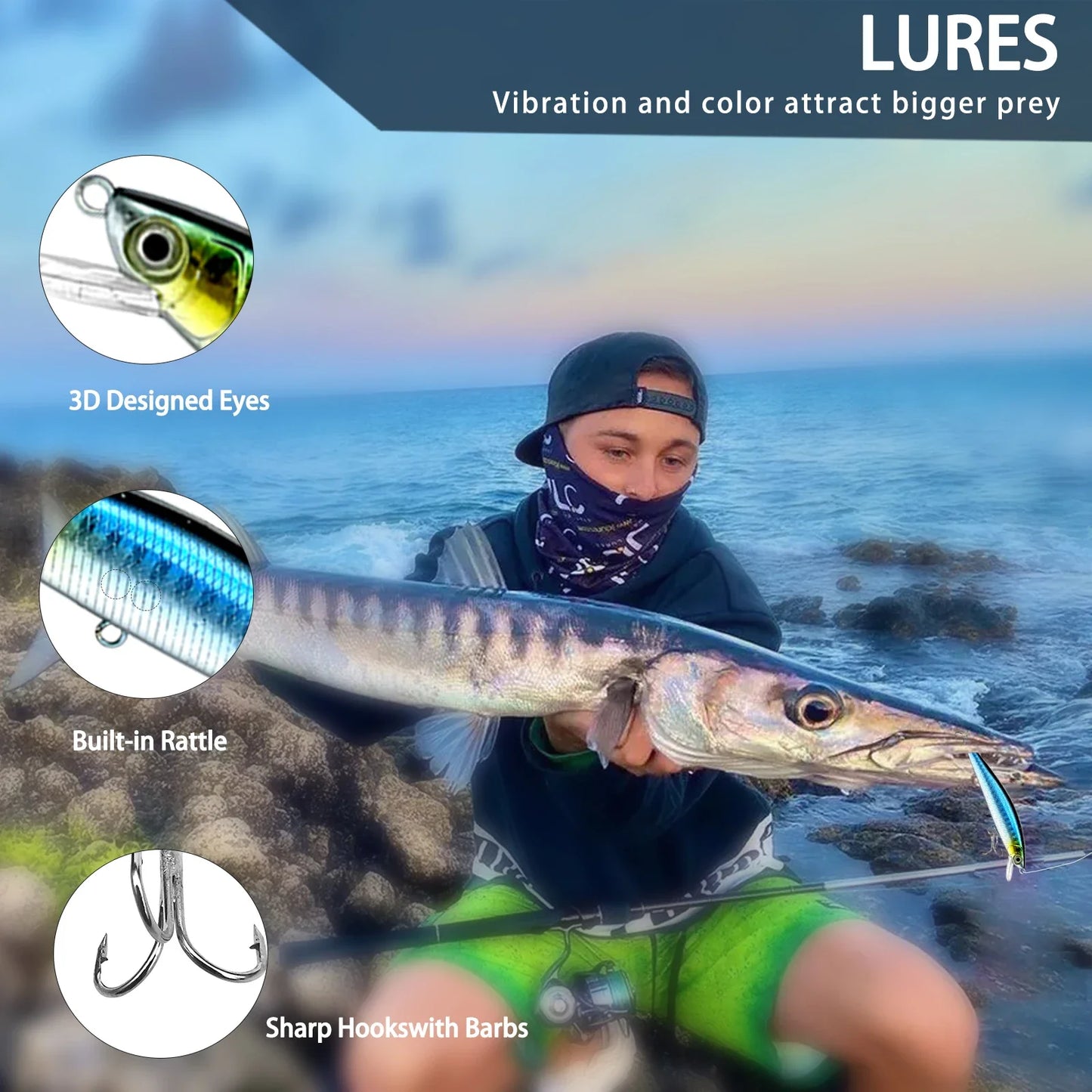 Fishing 26/60/83/122/239/409/410pcs
