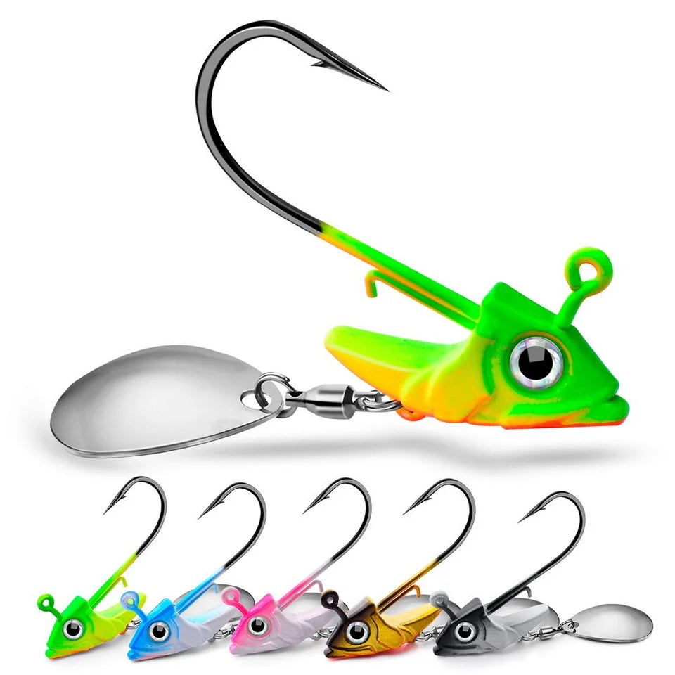 1pc Jig Head 7.5g 10.5g 15g Fishing Lures Sinking