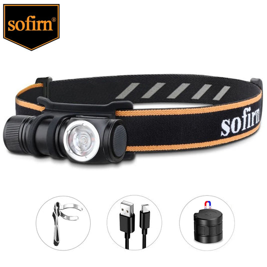 Sofirn HS10 USB C Rechargeable Mini 16340 Headlamp