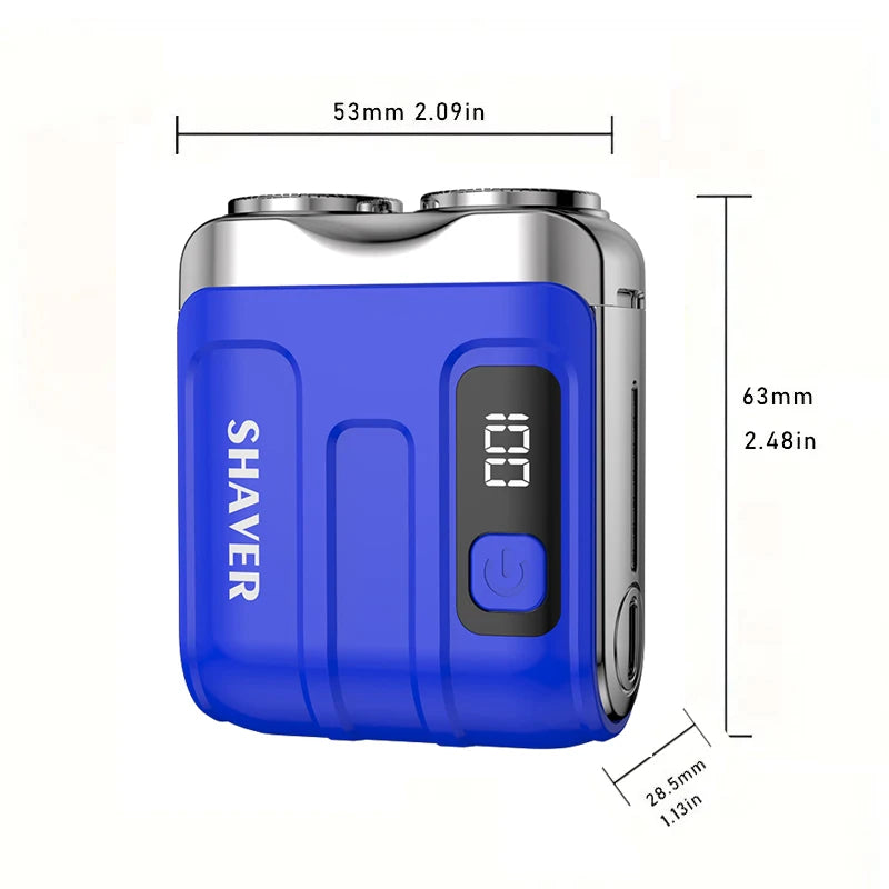 Smart shaver, electric razor, double head, full body