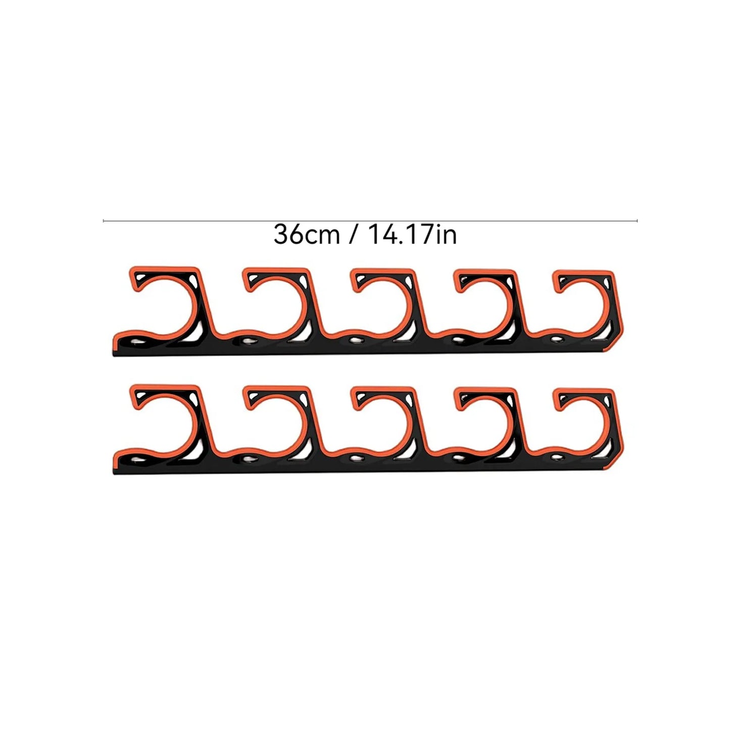 2PCS Fishing Rod Racks Wooden Fishing Rods