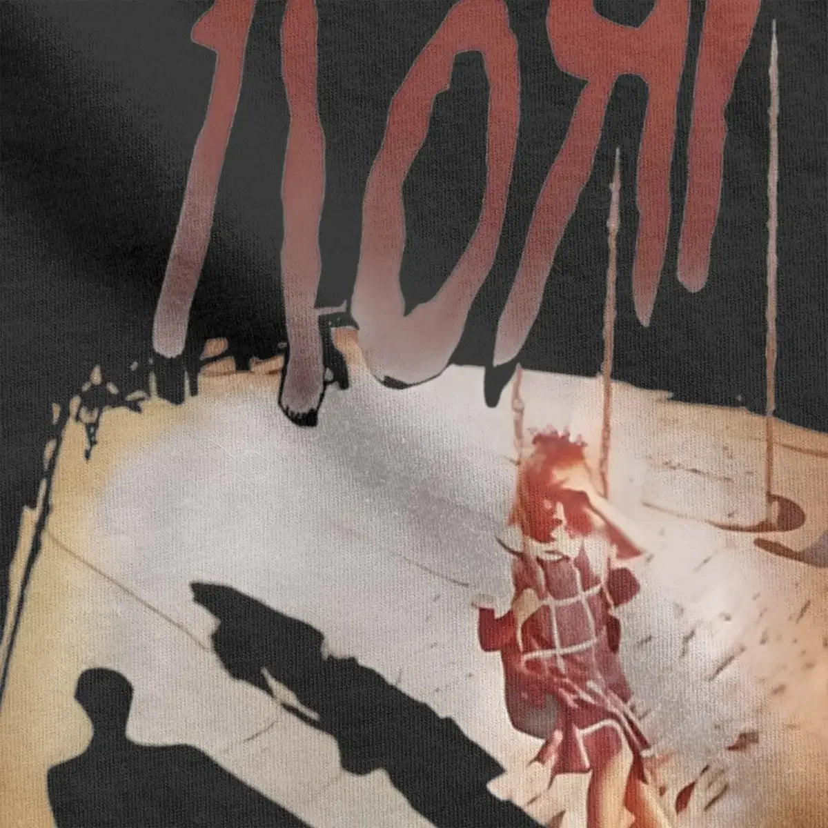 Korn women's T Shirt Rock Band Vintage Tees Short Sleeve